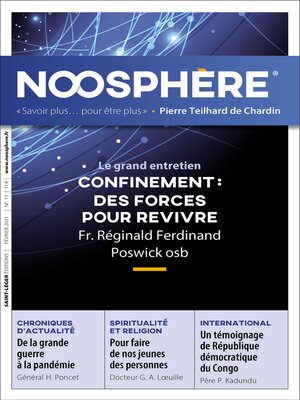 cover image of Revue Noosphère, Numéro 13